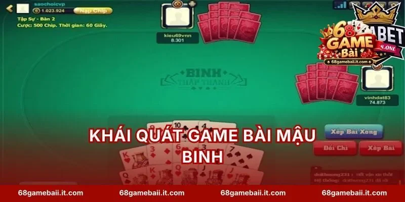 Khái quát game bài Mậu Binh